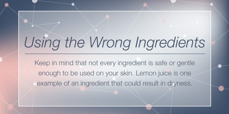 Text feature on ingredients